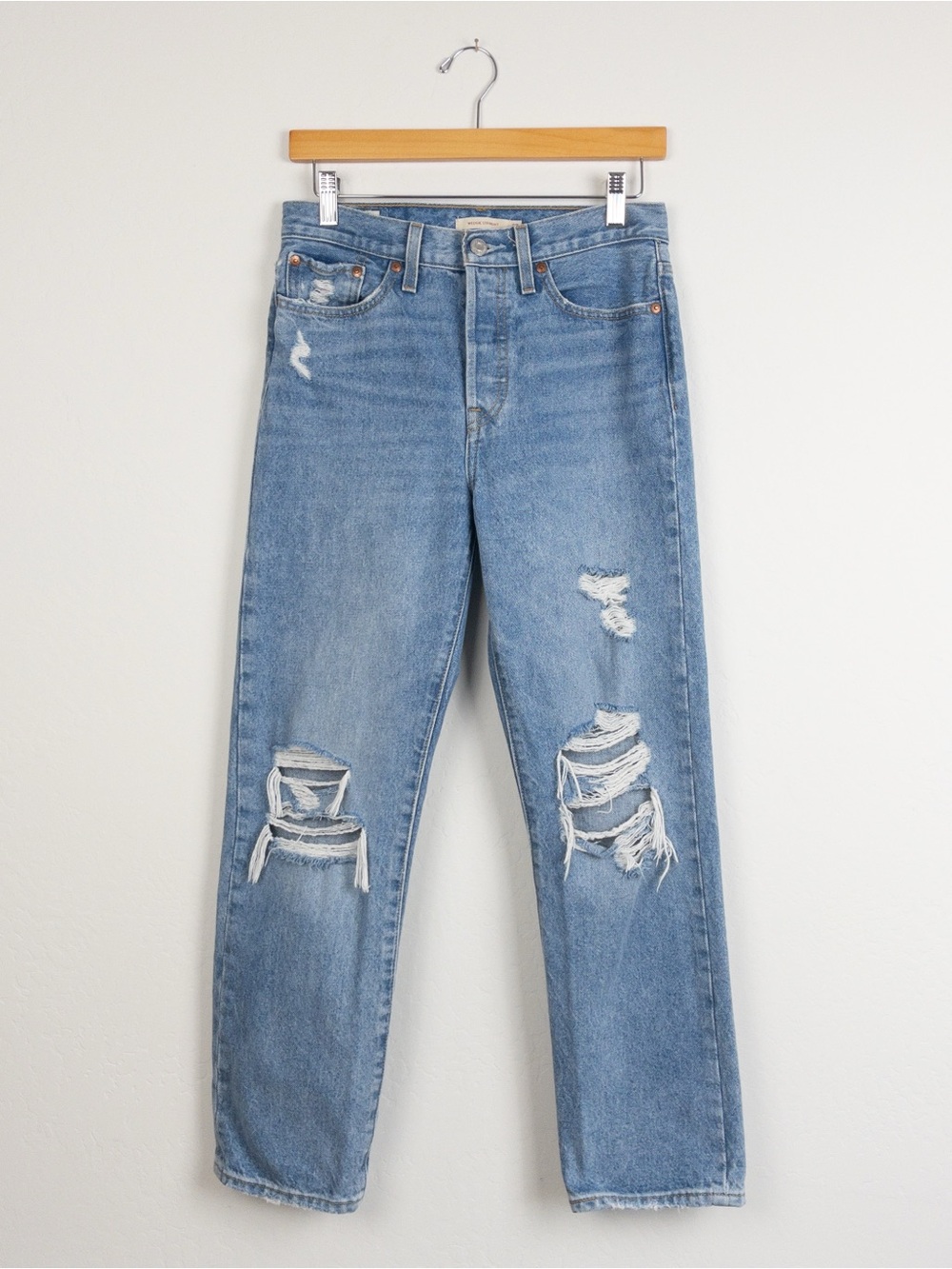 Levi’s Wedgie Straight Jeans Medium Wash